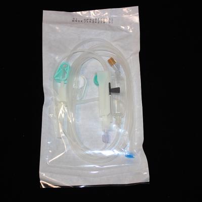 China Clinic and hospital disposable medical iv infusion set cannula infusion set with needle for sale