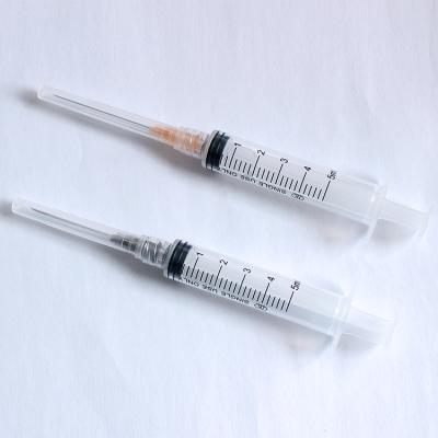 China 100% Organic Cotton Medical Plastic Disposable Syringe 5ml Luer Lock for sale