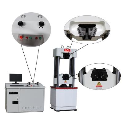 China Metal Materials Test WAW-1000D Hydraulic Computer Control Universal Testing Machine with 50KN Load Cell for sale