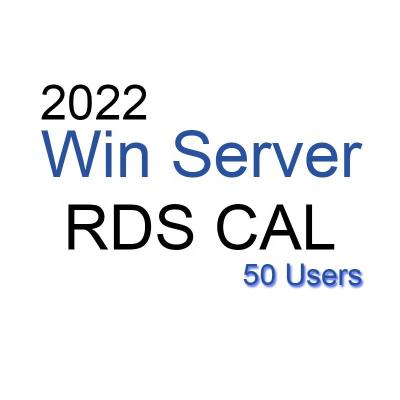 China 100% Working Original Win Server 2022 RDS 50 User CAL Win Server 2022 Remote Desktop Services 50 User Retail Send By Email for sale