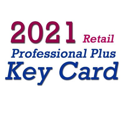 China Computer Software Genuine 2021 Professional Plus Key Card 100% Online Activation 2021 Key Card 2021 Pro Plus Key Card Shipment Fast for sale