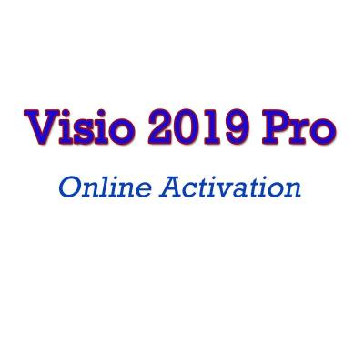 China 100% Working Genuine Visio 2019 Professional License 100% Online Activation Visio 2019 Pro Digital Key Code Send By Ali Chat for sale