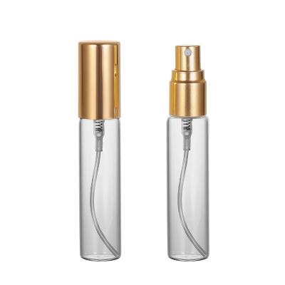 China Personal Care OEM 5/10/15/20/30ml Color Cap Mini Travel Spray Perfume Glass Bottle for sale