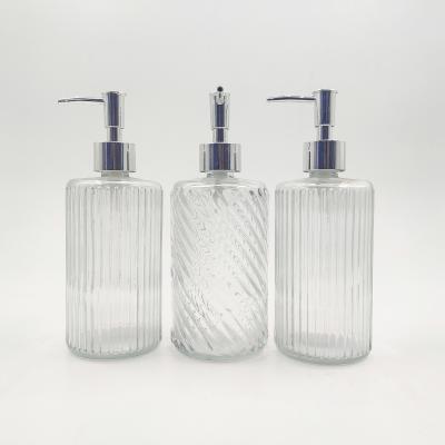 China Personal Care Liquid Soap Dispenser Hand Sanitizer Soap Foam Pump Manual Glass Bottle With Glass Bottle for sale