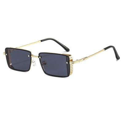 China 2021 Fashion Sunglasses Sparloo Metal Men's Trendy Steampunk Sunglasses 1304 for sale