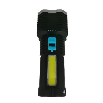 China China LED Tactical Flashlight Emergency Rechargeable Flashlight Portable Handheld Super Bright For Camping Hiking Fishing for sale