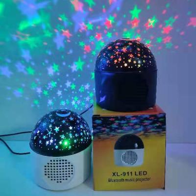 China Romantic New LED Bluetooth Music Ball Star Lamp USB Night Light Blue Border Crystal Magic Atmosphere Tooth Romantic Gift for sale