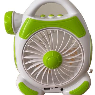 China Multifunctional Portable Rechargeable Hotel LED Mini Fan for sale