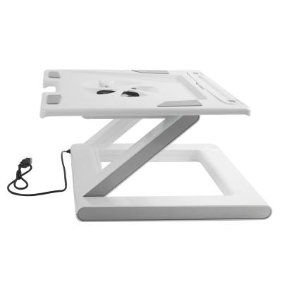 China ABS+ Engineering Plastics Cold Rolled Steel Plate Competitive Price Good Quality Folding Bracket Projector Laptop Computer Laptop Desk Stand for sale