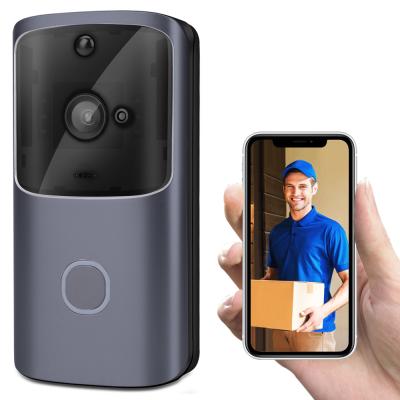 China Tuya Smart Home Security Doorbell Ring Motion Detection Wireless Smart WiFi Doorbell App Video Visual Control for sale