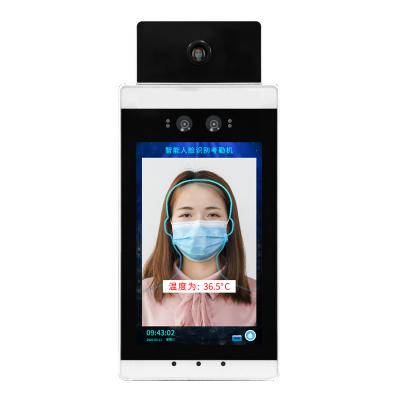 China Infared Camera Tablet Waterproof Face Recognition And Body Temperature Detection Android Touch Screen Control for sale