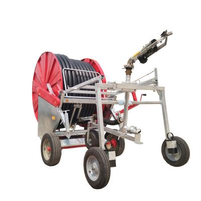 China Cultivate Full Automatic Agricultural Mobile Irrigation And Hot Sale Springkler Hose Reel Irrigator for sale