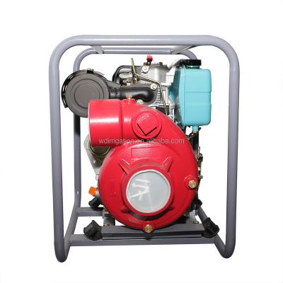 China High Efficiency 4 Inch Spray Diesel Engine Water Pump For Agriculture for sale