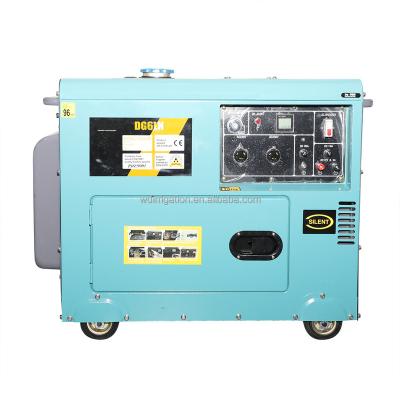 China Air cooled diesel generator used in factory and welding industry silent type for sale