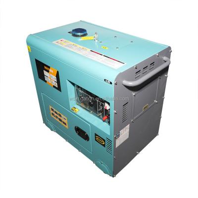 China Portable Silent Diesel Engine 7kw Electric Generator Silent Type for sale