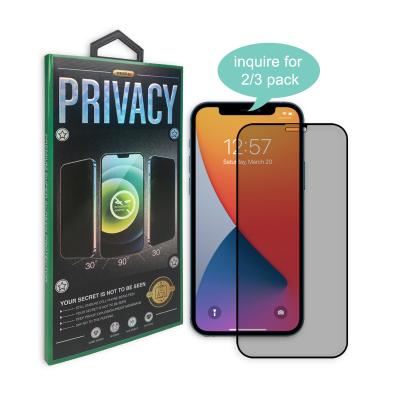 China Mobile Anti Spy Cell Phone Privacy Hammer Proof Glass Custom Size Screen Protector For IPhone for sale