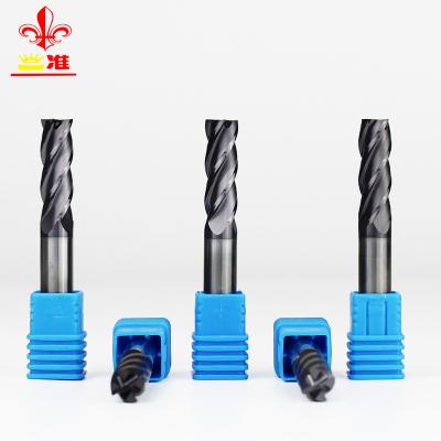 China Alloy Steel 2/4 Total Length 50mm External Solid Carbide Blade HRC 45 Blade Diameter 1-4mm Diameter 1-4mm Flat Milling Cutter CNC End Mill for sale