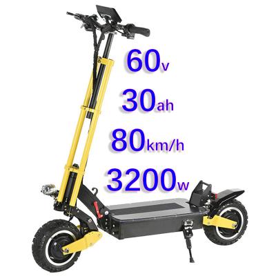 China Mankeel X2 Unisex Motorcycle 80Kmh Stand Up Fat Tire Waterproof Fat Tire Foldable Adult Electric Off Road Scooter for sale