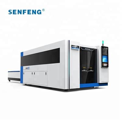 China Laser CUTTING 6kw Fiber Laser Cutting Machine For Aluminum Cutting SF 3015H for sale