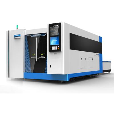 China Laser CUT Senfeng top selling factory price full protection fiber laser metal cutting machine with paddle switch 3KW SF 3015H for sale