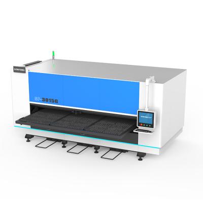 China Laser CUTTING New Type 1500*3000mm Full-enclosed Fiber Laser Cutting Machine 1530G For Car Part Making for sale