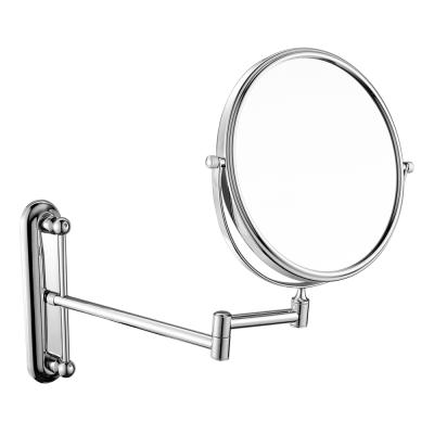 China Modern Design Magnifying Double Side Bathroom Make Up Mirror Wall With Magnifying for sale