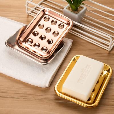 China Modern High Quality Different Color 304 Stainless Steel Soap Dish Soap Holder for sale