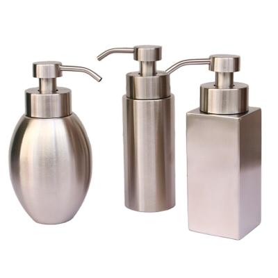 China Different Design Foam Soap Dispenser Stainless Steel Soap Dispenser Bottle Soap Foam Dispenser for sale