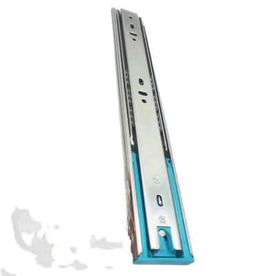 中国 Folds Full Extension Heavy Duty Telescopic Cabinet Rail Ball Bearing Drawer Slide Soft Close 販売のため