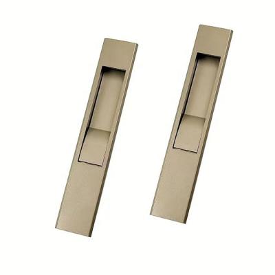 中国 Hight Quality Aluminum Accessories Sliding Lock Single(double) Flush Lock Sliding Window Lock For Open Windows 販売のため