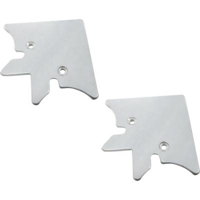 China Iron Connector Iron Corner Joint Corner Bracket For Kitchen Cabinet Glass Door Frame Profile for sale