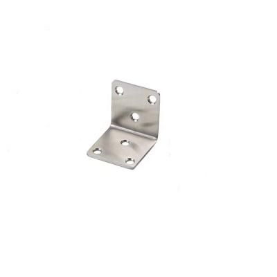 China Stainless Steel Corner Brace Heavy Duty Angle Bracket Parts 90 Degree Angle Code for sale