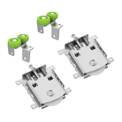 中国 Furniture Hardware Sliding Wardrobe &Cabinet Door Roller Fittings System 販売のため