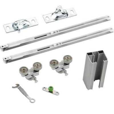 中国 Suspending Sliding Door Roller For Furniture Hardware Wardrobe Door Roller Fittings System 販売のため