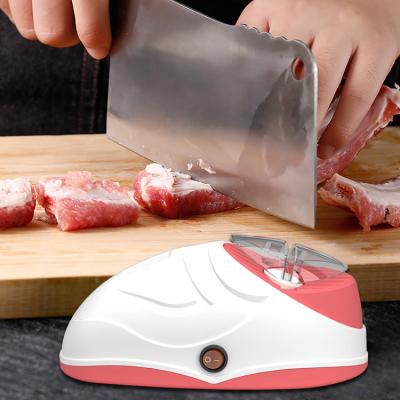 China Amazon Hot Sale Household Disposable Knife Sharpening Kitchen Suction Knife Sharpener Electric Knife Sharpener for sale