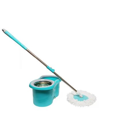 China CHINA Aluminum Telescopic Wet Dry Handle 360 ​​Rotating Easy Cleaning Magic Mop Set Bucket for sale