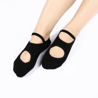 China QUICK DRY Custom Made Goods Quality Sports Socks Foot Support Strap Yoga Dance Fitness Casual Socks for sale