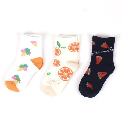 China Hot Selling Fashion Kids Cotton Socks Print Pure High Quality Pure Casual Sports Socks Breathable Sweat - Absorbing Sports Socks Child for sale