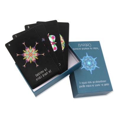 China WJPC-Custom Oracle Paper Deck Cards Printing Oracle Cards English for sale