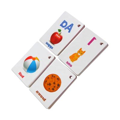 China Paper WJPC-Customized English Alphabet Cards Wholesale Flash Cards For 1 Year for sale