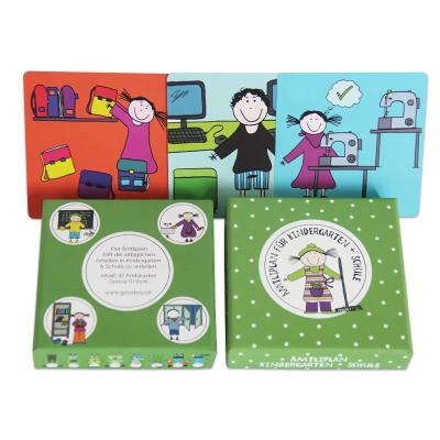 China Kids Education WJPC - Custom Printed Educational Flash Cards Memory Game Cards For Children for sale