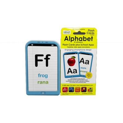 China Children Education Grade WJPC Height Alphabet Flash Cards Educational Printing for sale