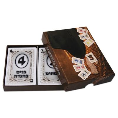 China Gray Core Paper Card Game WJPC- Full Color Designer Custom Printing Game Board Games for sale