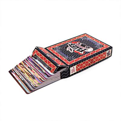 China Custom Black Core Gifts Red Poker Cards Collectible Cards Game WJPC Make Your Own Playing Cards for sale