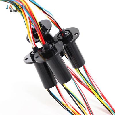 China Signal Ethernet Slip Rings capsule slip ring plastic rotating contact joint for sale