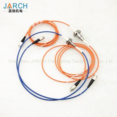 China JUNÇÕES GIRATÓRIAS das FIBRAS ÓPTICAS de 1 canal com os ANÉIS COLECTORES da FIBRA ÓPTICA do conector do ST LC do SC à venda