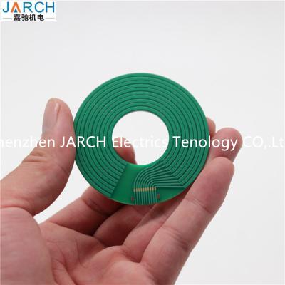 China Pancace Through Bore Slip Ring , Pancake Small Slip Ring 250RPM Speed 5mm Thickness for sale