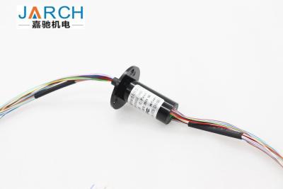 Chine la bague collectrice et la fente de capsule de robotique de table rotatoire de 12.4mm sonnent le connecteur sans circuit de la bride 12 à vendre