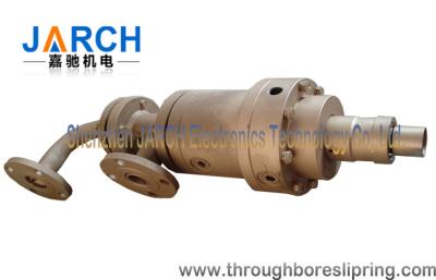 China Cast iron oil male threaded rotary coupling / hydraulic rotary joint Max Temperature:400℃ for sale