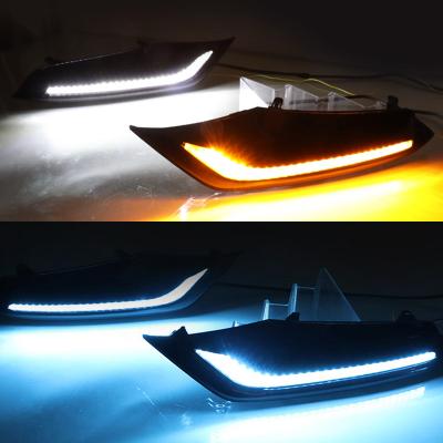 China Vtear For Mazda 3 2019 2020 Accessories Led Daytime Running Light Fog Lights With Turn Signal Car Exterior Modification 3 for sale